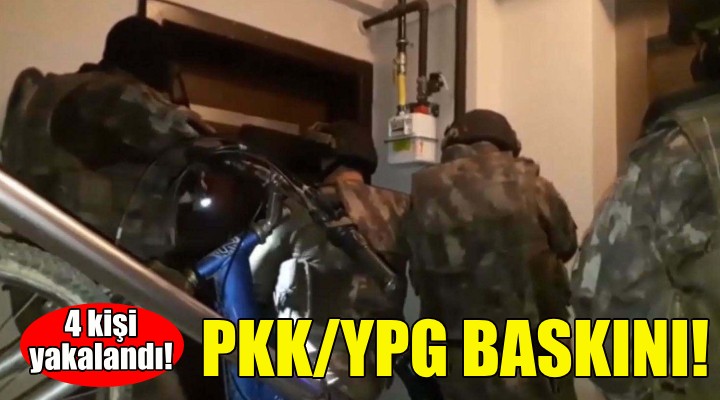 İzmir'de PKK/YPG operasyonu!
