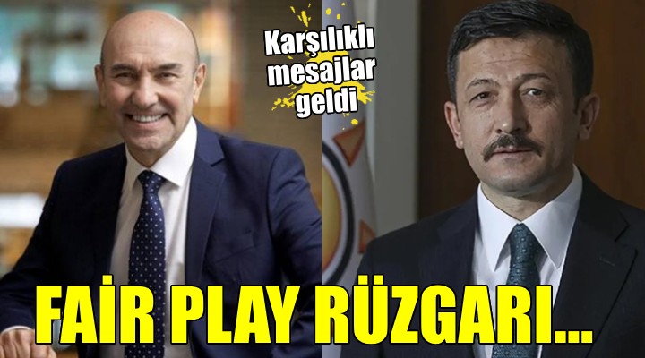 İzmir'de Soyer ile Dağ arasında fair-play rüzgarı...