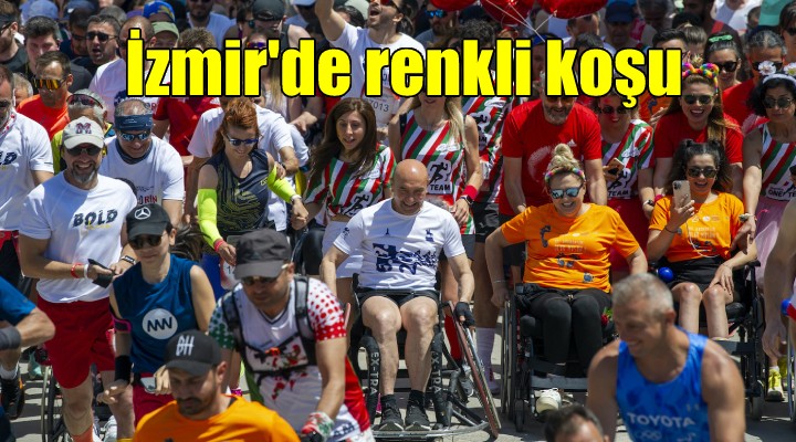 İzmir'de Wings for Life World Run ünlülerin katılımıyla koşuldu