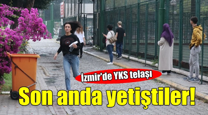 İzmir'de YKS heyecanı...