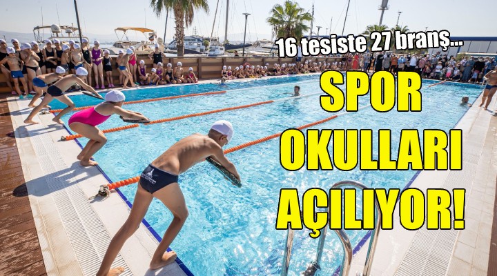 İzmir'de Yaz Spor Okulu dönemi!