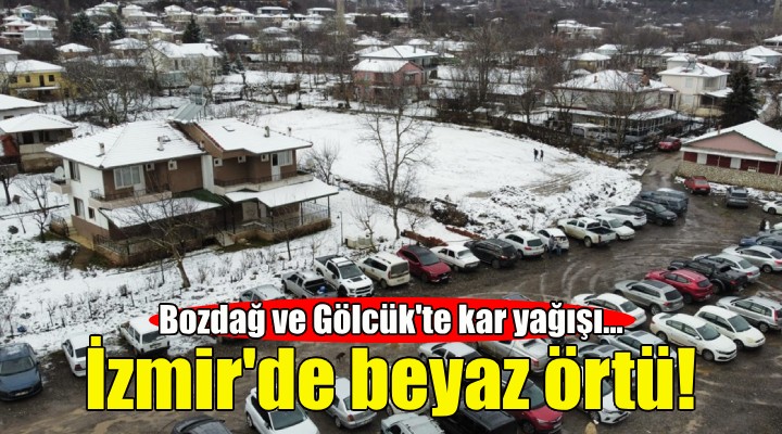 İzmir'de bayaz örtü!