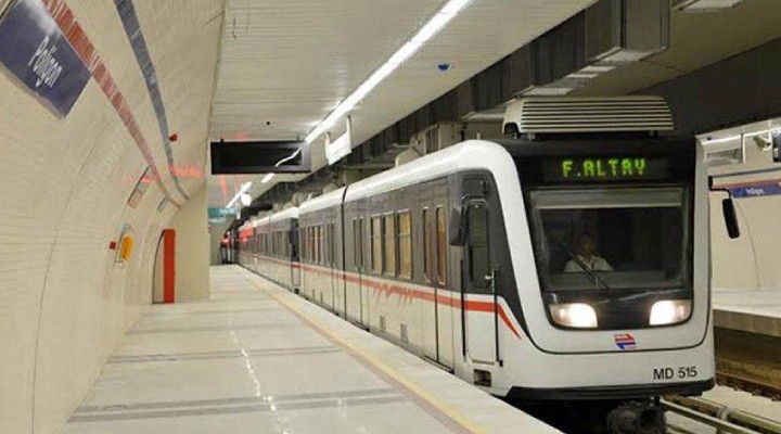 İzmir'de metro arızası