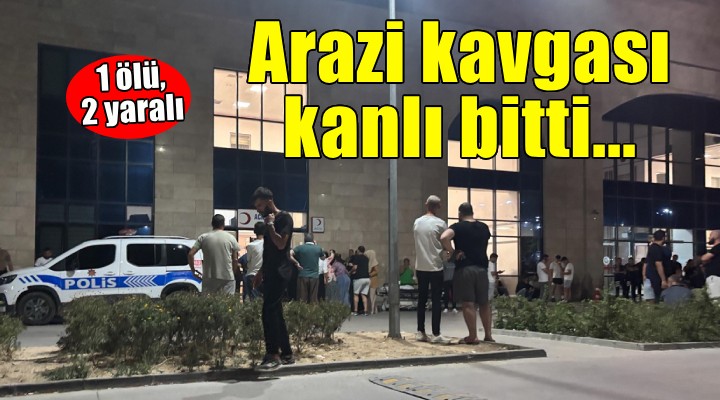 İzmir'de bıçaklı kavga: 1 ölü, 2 yaralı