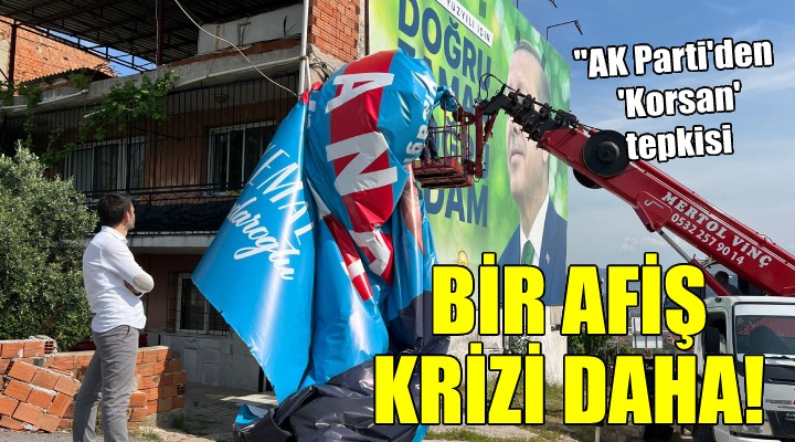 İzmir'de bir afiş krizi daha...