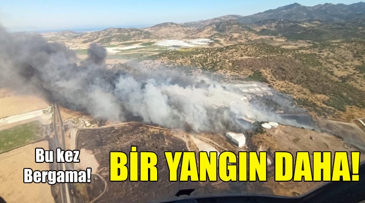 İzmir'de bir yangın daha!