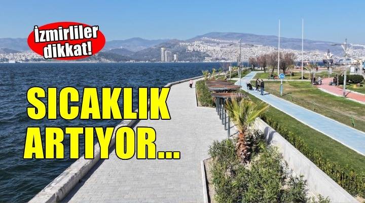 İzmir'de bunaltıcı sıcak devam ediyor!