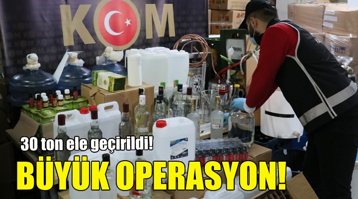 İzmir'de büyük operasyon!