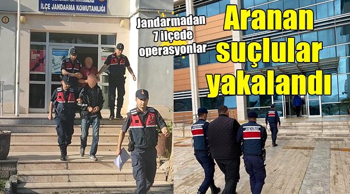 İzmir'de çeşitli suçlardan aranan 11 kişi yakalandı