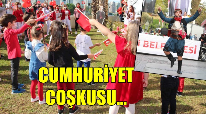 İzmir'de cumhuriyet coşkusu