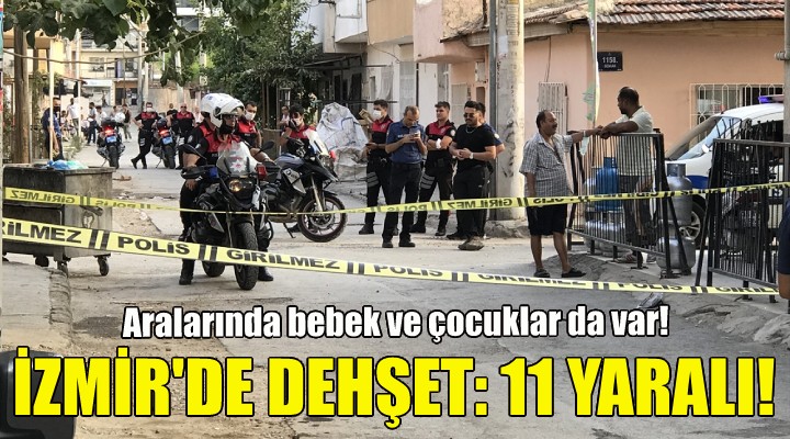 İzmir'de dehşet: 12 yaralı!