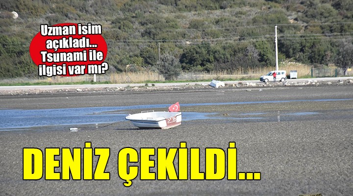 İzmir'de deniz çekilmişti, açıklama geldi!