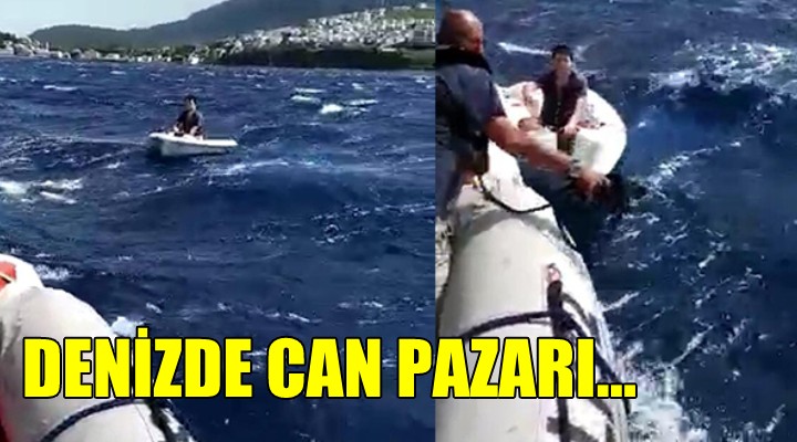 İzmir'de denizde can pazarı