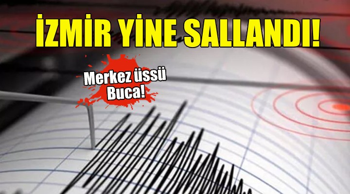 İzmir'de deprem!