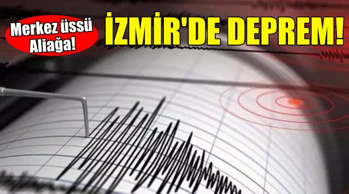 İzmir'de deprem!