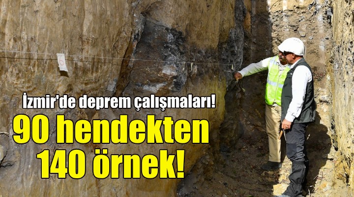 İzmir'de deprem çalışmaları!