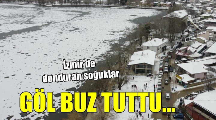 İzmir'de donduran soğuklar... GÖZ BUZ TUTTU!