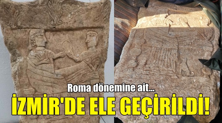 İzmir'de ele geçirildi... Roma dönemine ait!