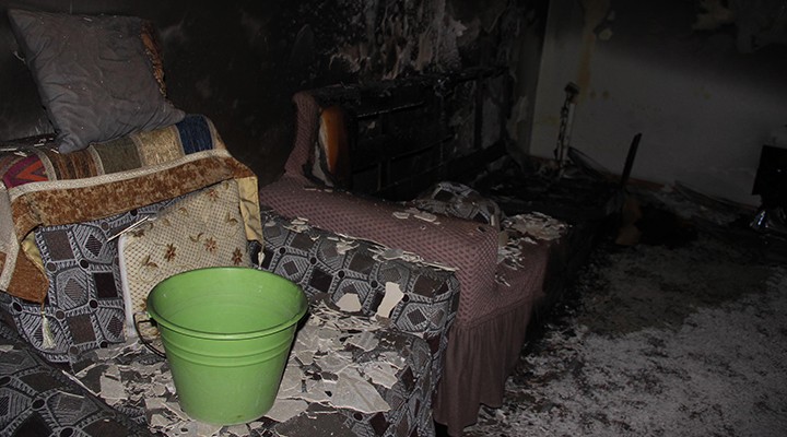 İzmir'de ev yangını: 1 ölü
