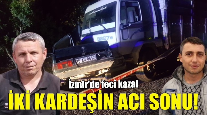 İzmir'de feci kaza!