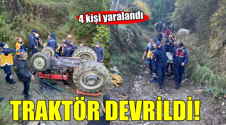 İzmir'de feci kaza: 4 yaralı!