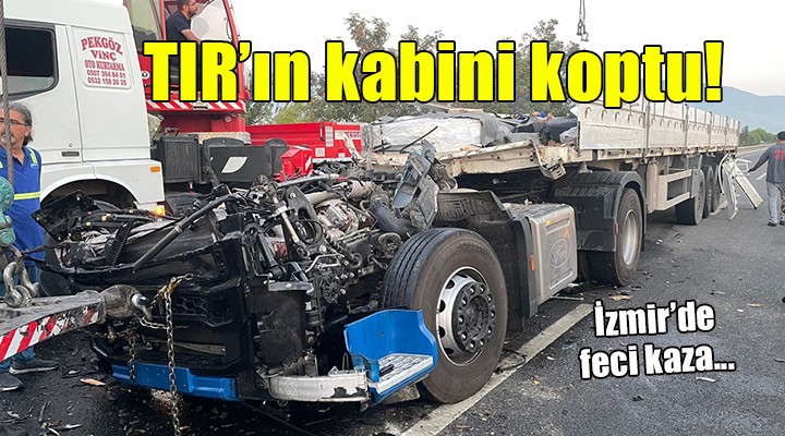 İzmir'de feci kaza: 