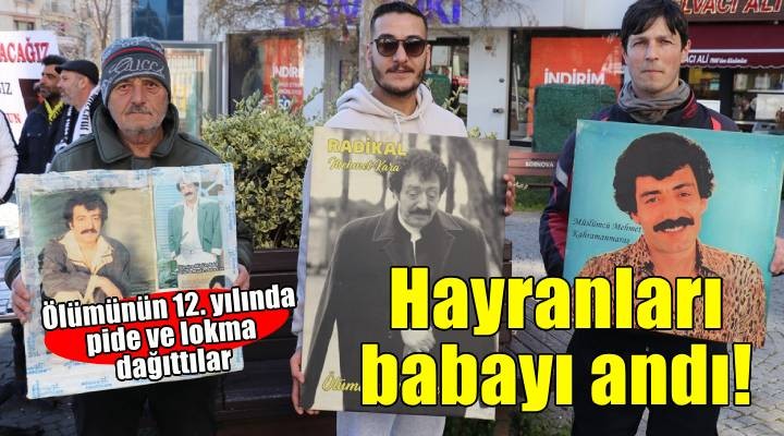 İzmir'de hayranları Müslüm Gürses'i andı