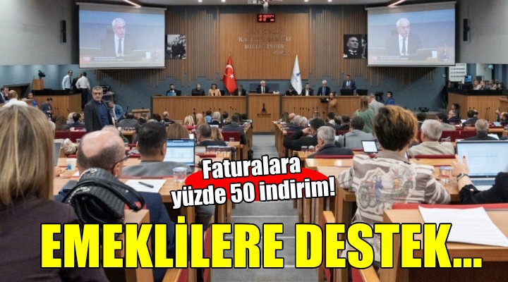 İzmir'de ihtiyaç sahibi emeklilere büyük destek