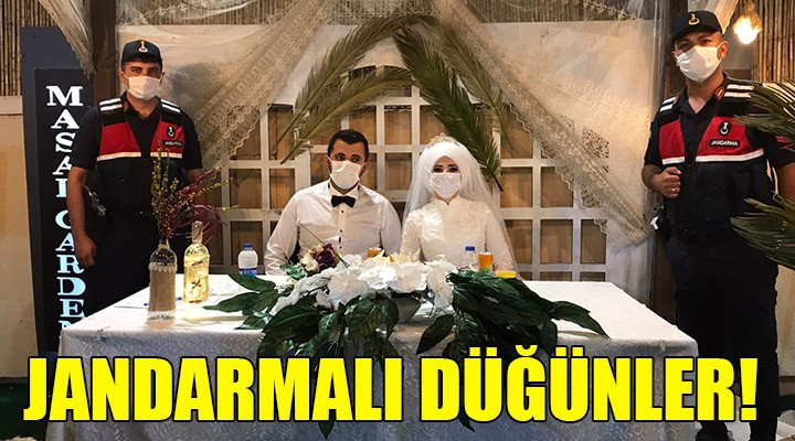 İzmir'de jandarmalı düğünler!
