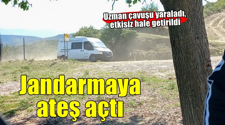 İzmir'de jandarmaya ateş açan zanlı etkisiz hale getirildi