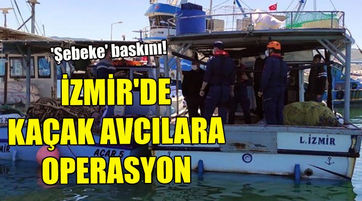 İzmir'de kaçak avcılara operasyon!