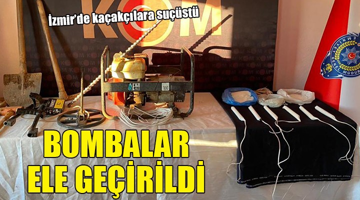 İzmir'de kaçak kazıya suçüstü