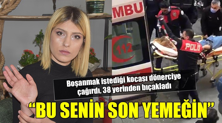 İzmir'de koca dehşeti... 