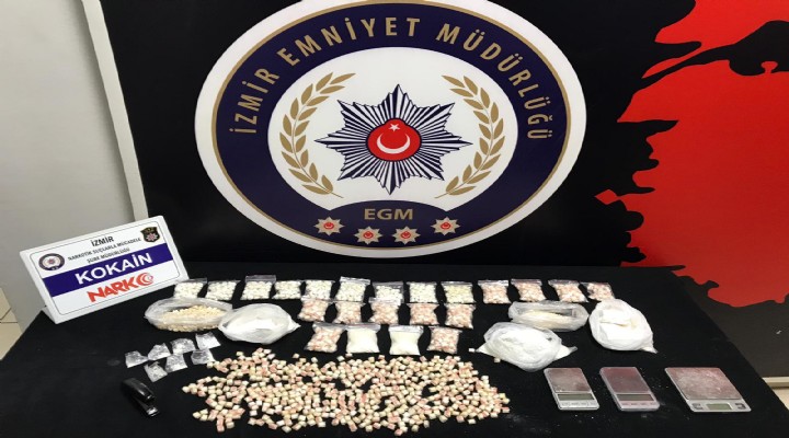 İzmir'de kokain operasyonu