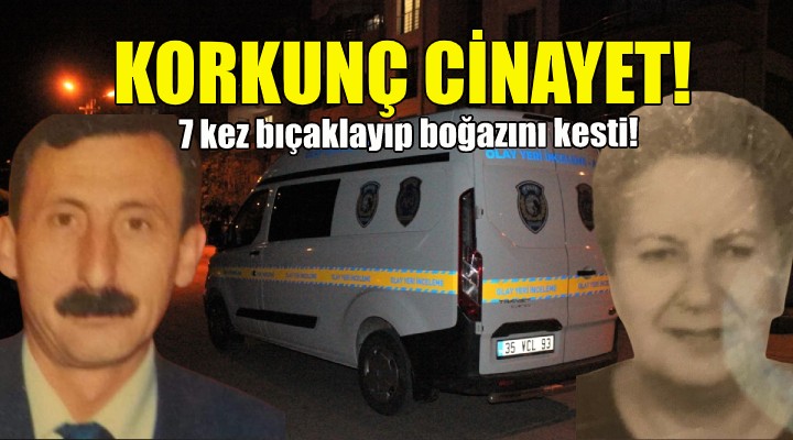 İzmir'de korkunç cinayet!