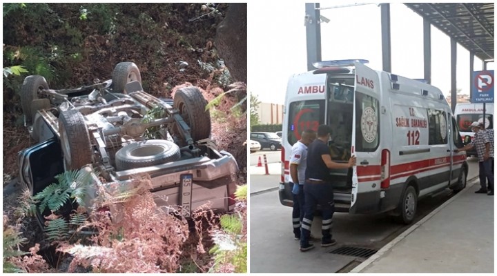 İzmir'de korkunç kaza: 1 ölü, 2 yaralı
