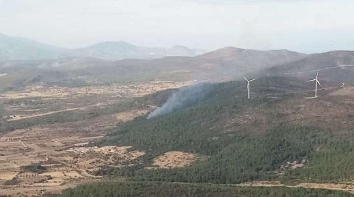 İzmir'de korkutan yangın!