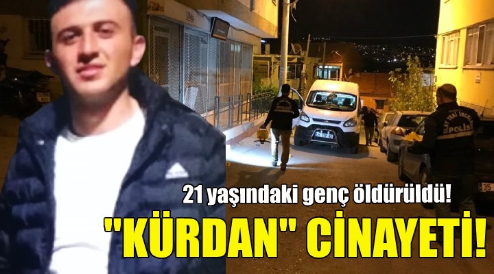 İzmir'de 'kürdan' cinayeti!