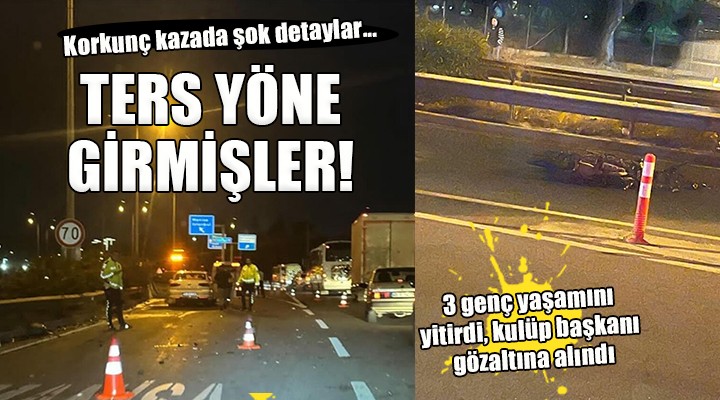 İzmir'de motosiklet faciası: 3 genç can verdi!