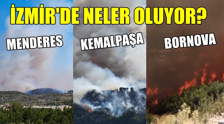 İzmir'de neler oluyor? Art arda yangınlar