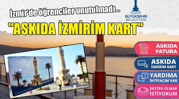 İzmir'de öğrenciler unutulmadı... 