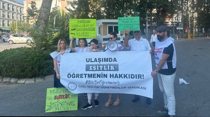 İzmir'de öğretmenler ulaşım hakkı mücadelesini kazandı!