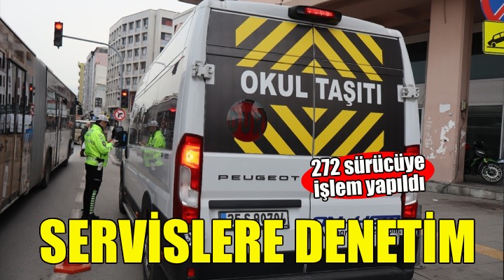 İzmir'de okul servislerine yönelik denetim