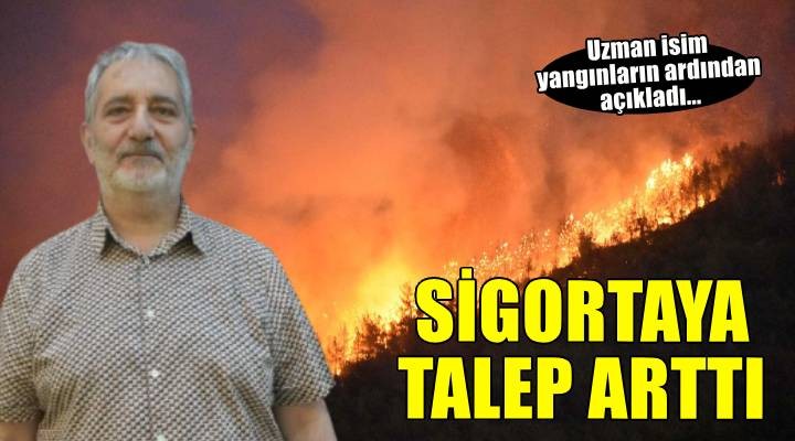 İzmir'de orman yangınları sonrası yangın sigortasına talep arttı