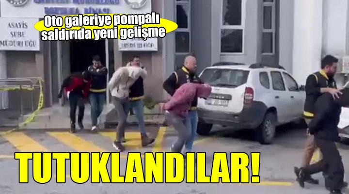 İzmir'de otomobil galerisine pompalı tüfekli saldırıda yeni gelişme