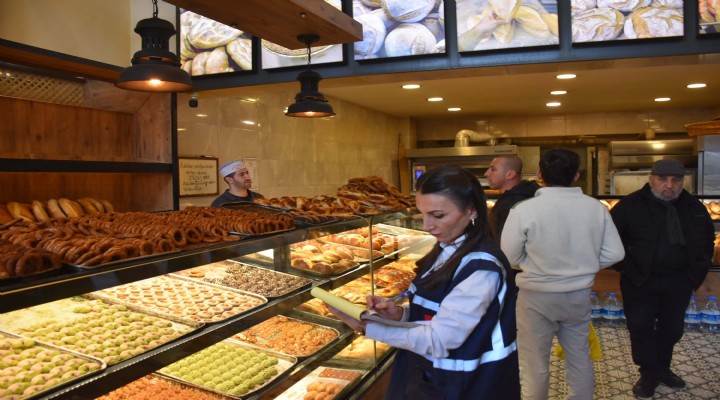 İzmir'de ramazan pidesi denetimi