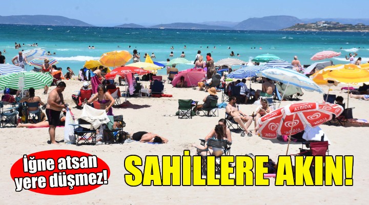 İzmir'de sahillere akın!