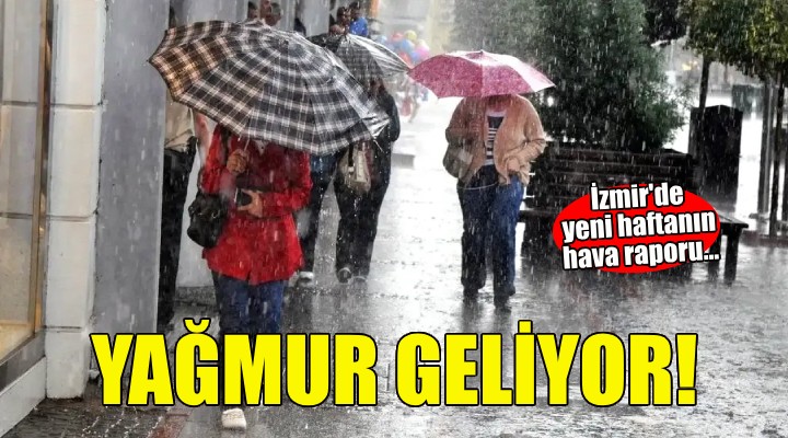 İzmir'de sıcaklık artıyor, yağmur geliyor!