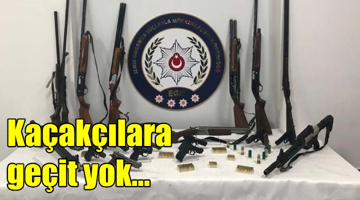 İzmir'de silah kaçakçılığına 9 tutuklama