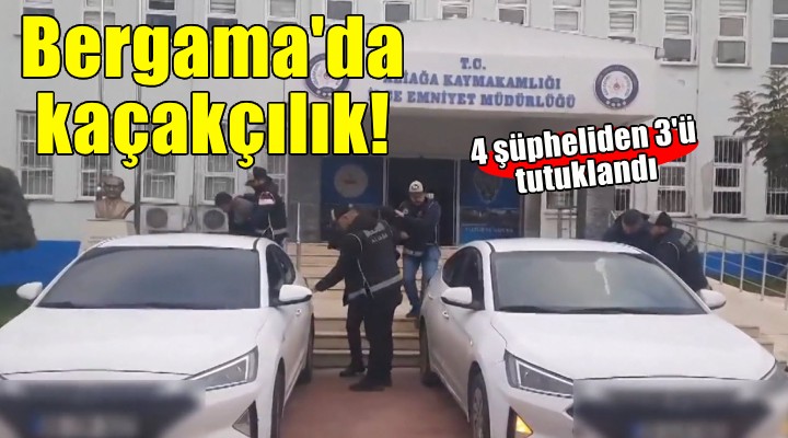 İzmir'de silah ve uyuşturucu kaçakçılığına 3 tutuklama